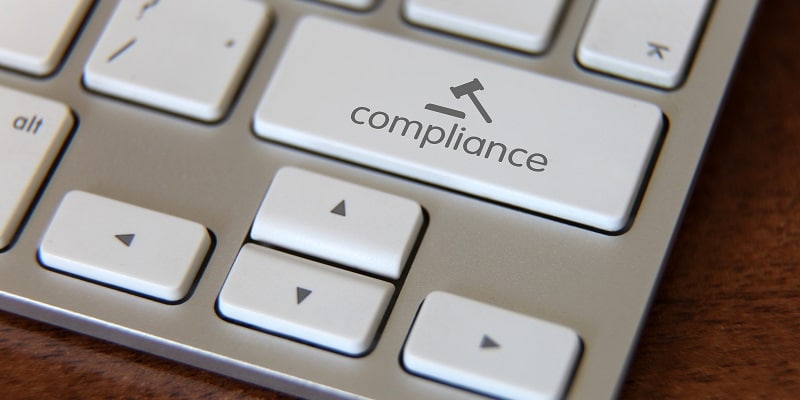 Compliance can be achieved with once click of the keyboard