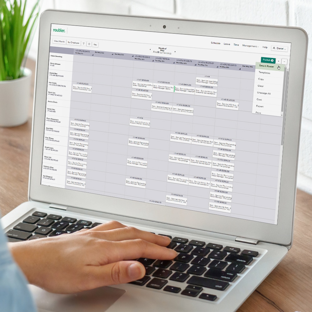 staff-rostering-software-mobile-app-roubler-australia